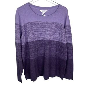 Market & Spruce NWT Sariah Ombre  Sweater Size XXL